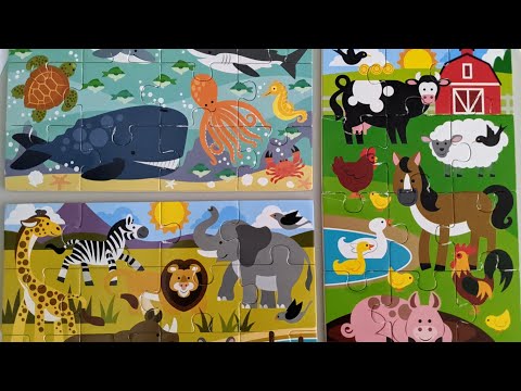 Melissa u0026 Doug Amazing Animals Jigsaw Puzzles