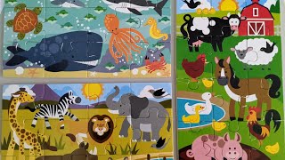 Melissa & Doug Amazing Animals Jigsaw Puzzles