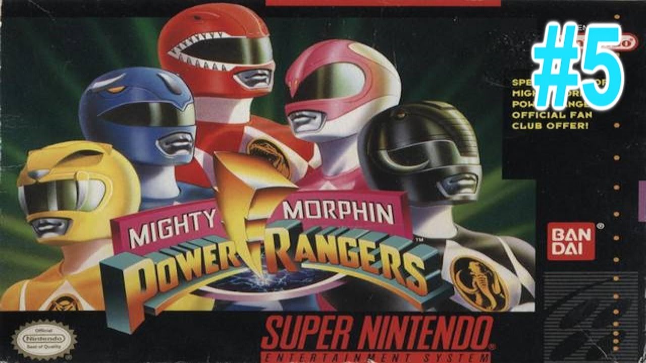 16-Bit Winter: Mighty Morphin Power Rangers #5 - YouTube