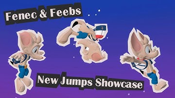 Fenec & Feebs New Jumps Showcase | Gameplay Update | 3D Platformer | Unity3D