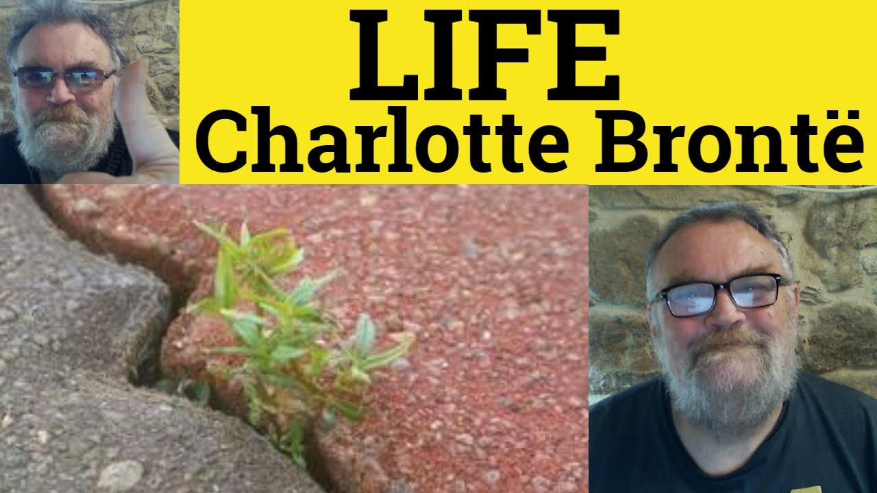 🔵 Life Poem by Charlotte Bronte - Summary Analysis Reading - Life by Charlotte Brontë