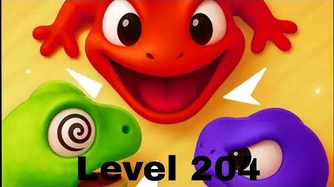 Gecko go level  204 walkthrough and solution 