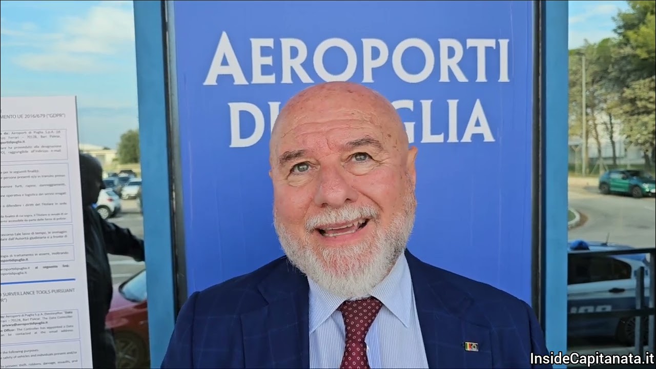 ✈️Dal 1° novembre si riparte da Foggia! Tasso: “Il Gino Lisa fa volare l’economia della Capitanata” 