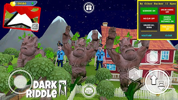 Dark Riddle MOD MENU ( MOD 999999 Tree Man) Gameplay Walkthrough | NEW LAND : Part 36