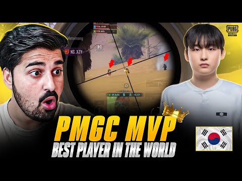 PMGC MVP "DK NOLBU" - REACTING to THE BEST PUBG MOBILE PLAYER IN THE WORLD Insane Skills