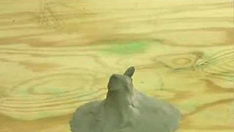 (plastisine)Sphere morph into Cube