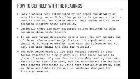 Notetaking for English 1302