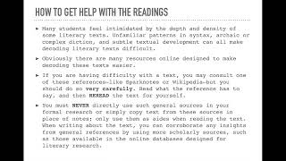 Notetaking for English 1302