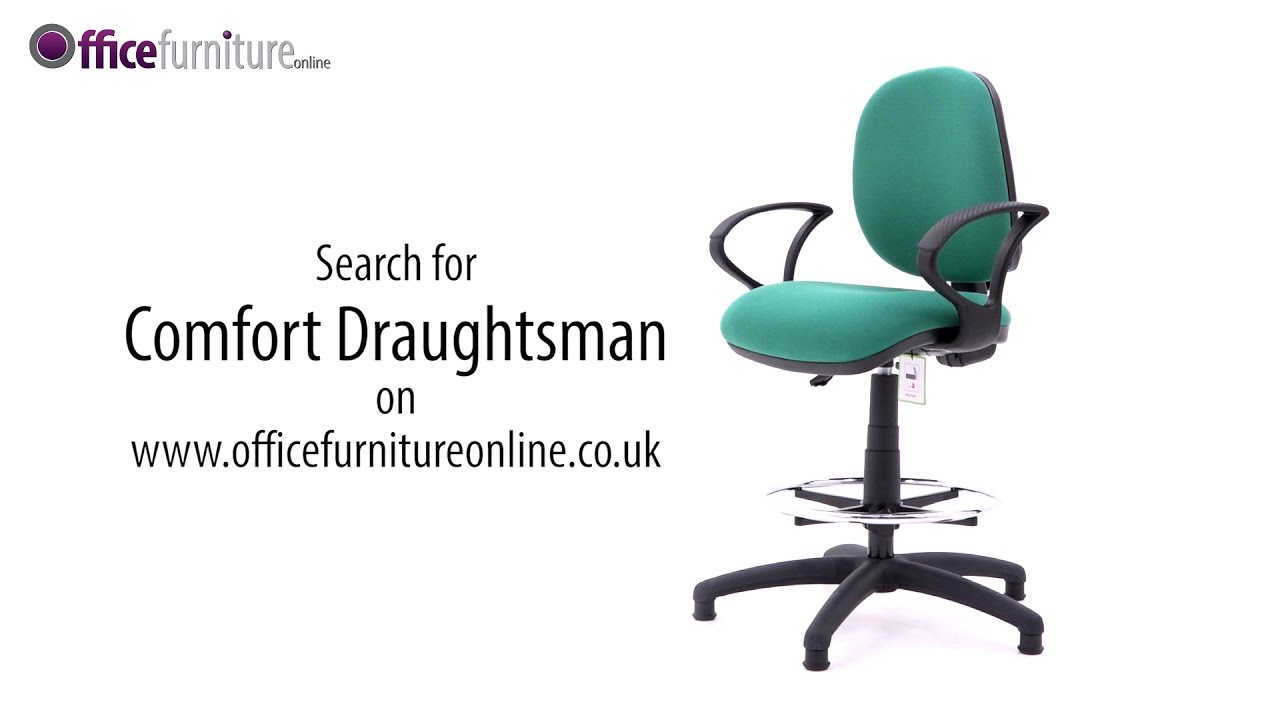 comfort draughtsman chair assembly guide youtube