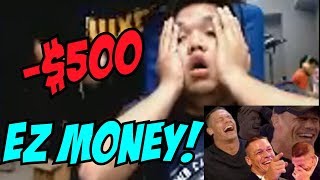 HOW TO LOSE $500 IN 26 MINUTES WOMBOXCOMBO STYLE!