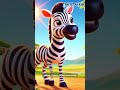 Zee Zebra #kidsentertainment #animaldance  #kidssongs #animatedkidssong  #animatedmusicforkids