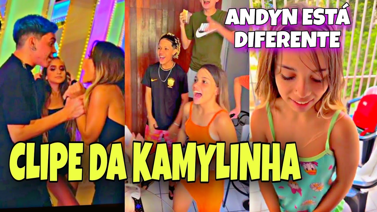 HYTALO LANÇOU O CLIPE+ ANDYN ESTÁ DIFERENTE COM KAMYLINHA