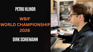 WBIF World Championship 2026 Match  Dirk Schiemann - Petru Hlihor