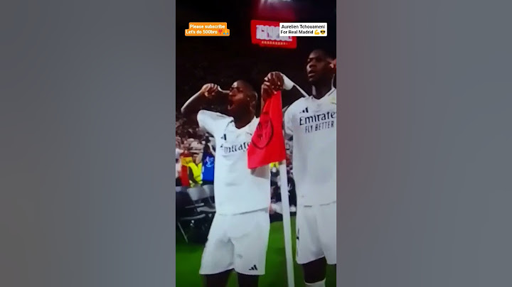 Aurelien Tchouameni #golazo #realmadrid #tchouaméni #corner
