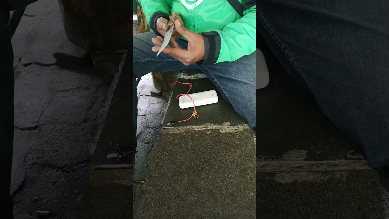 Cara memperbaiki kabel data dan power bank 