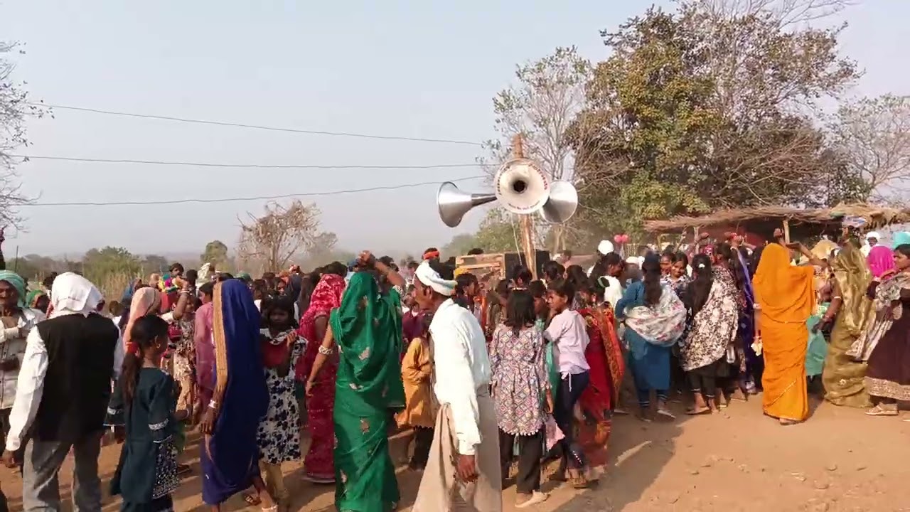 आदिवासी शादी का वीडियो