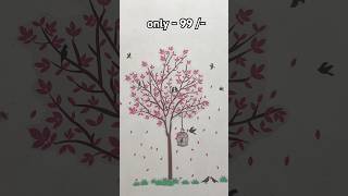 Best Wall Stickers | Bedroom wall design #wallpaper #sticker #design #youtubeshorts #viral #trending