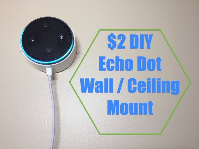 Ceiling Mount Echo Dot 3.gen / Ceiling Mount for Echo Dot 3.gen 