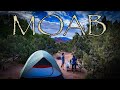 Camping Moab Utah | MTBing Slickrock Trail | Exploring Capitol Reef National Park