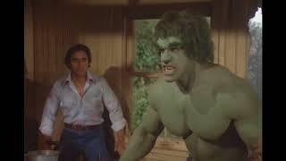 Превращения Халка и разборка с обидчиками//Невероятный Халк (1978)/ The Incredible Hulk/1080p