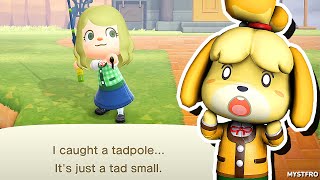 Isabelle Plays: Animal Crossing! | Tadpole Fish!