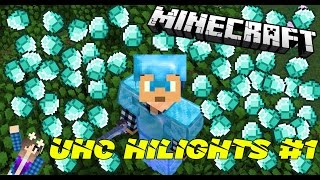 I CAN'T HOLD ALL THESE DIAMONDS | UHC Hilights #1 | Minecraft w/ Braditanium