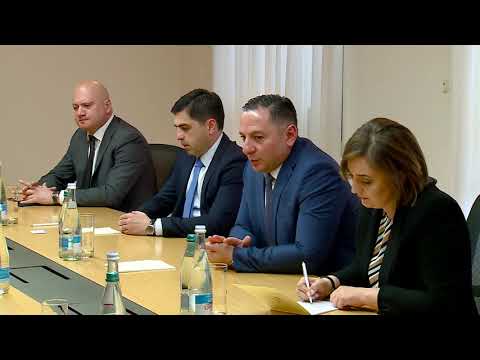 შინაგან საქმეთა მინისტრი ევროკავშირის სადამკვირვებლო მისიის ახლად დანიშნულ ხელმძღვანელს შეხვდა