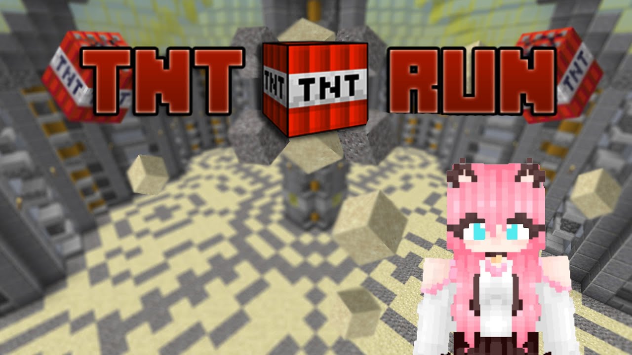 TNT run pe MINECRAFT cu PRIETENII