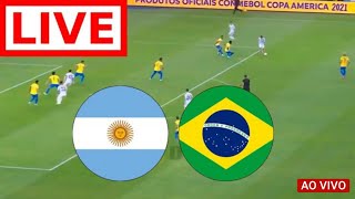 Argentina vs brasil live 2021 HD eliminatoire coupe du monde Qatar 2022 .