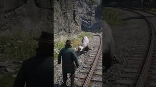 Mastering Survival Skill in Red Dead Redemption 2 #rdr2 #survivaltips #gamingshorts #gaming  #shorts