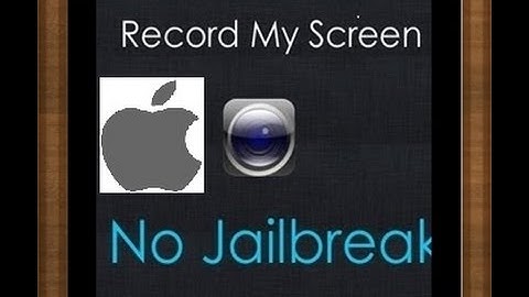 how to record screen in | ios | no jailbreak | no computer