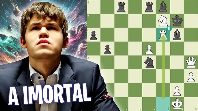 Magnus Carlsen Nunca Temeu as Lendas do Xadrez! 