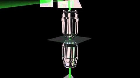Animation of optical trapping nanometry of kinesin