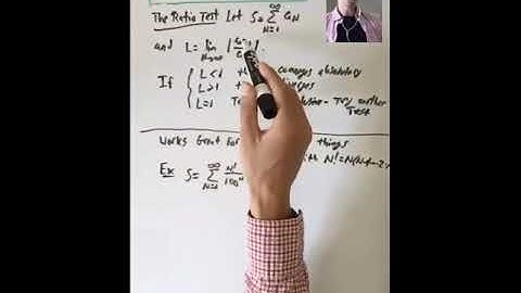 Ratio Test Examples (Calculus 2: Lecture 21 Video 2)