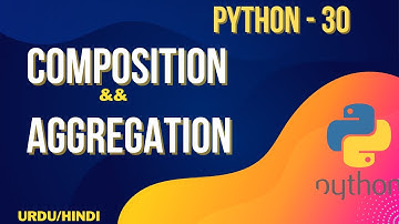 Composition Aggregation in Python Examples Urdu/Hindi  || Jawad Aslam