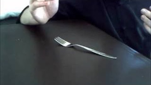 How to develop TELEKINESIS TUTORIAL Lessons: Telekinetic Fork MARK MAUVAIS