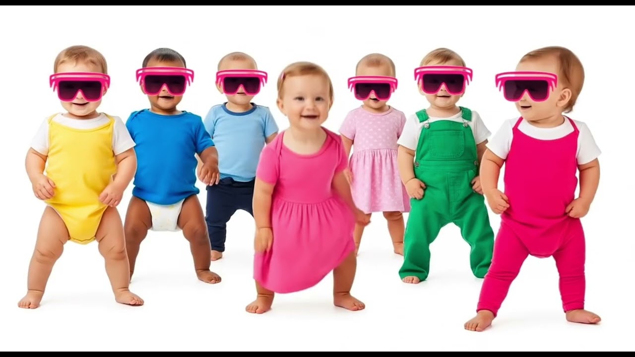 Cute Cartoon Kids Dance | Fun Dance for Children