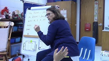 Day 4 Shared Reading of a Big Book in First Grade