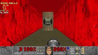 Doom Zero - M6: Echo Halls - UV Max + Pistol Start
