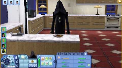 Sims 3-Playing as Grim Reaper