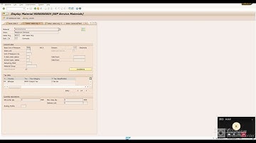 How to Display and Check  Material Master Data In Sales View Video 1