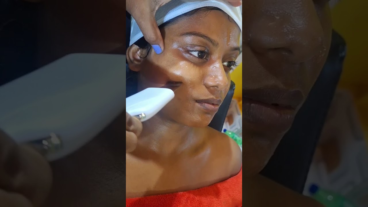 হাইড্রা ফেসিয়াল স্টেপ বাই স্টেপ #highlights #beautyparlour #facial #skincare