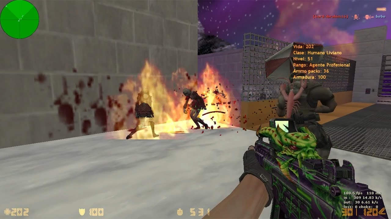 CS 1.6 - NUEVOS MAPAS!! - Zombie Escape Mod - ze_fusion_dg