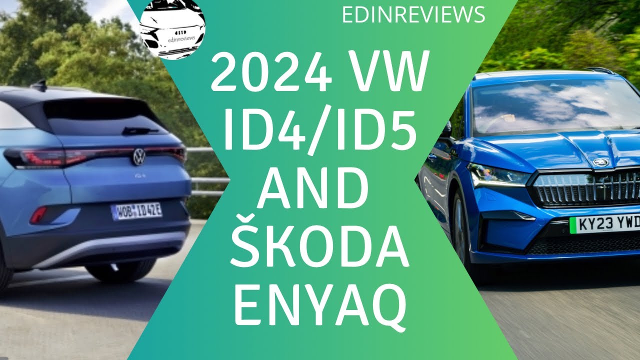 2024 VW ID4/ID5 and Škoda Enyaq UK press release 