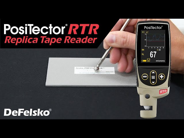 Testex Replica Tape for Measuring Surface Profile