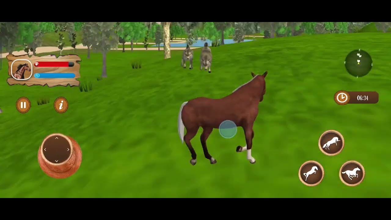 Experience the Thrilling Life of a Horse Family in Virtual Jungle ...