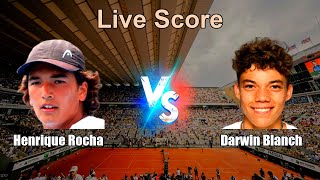 Henrique Rocha vs Darwin Blanch Live Score - ATP Challenger Ilkley, Great Britain Men Singles