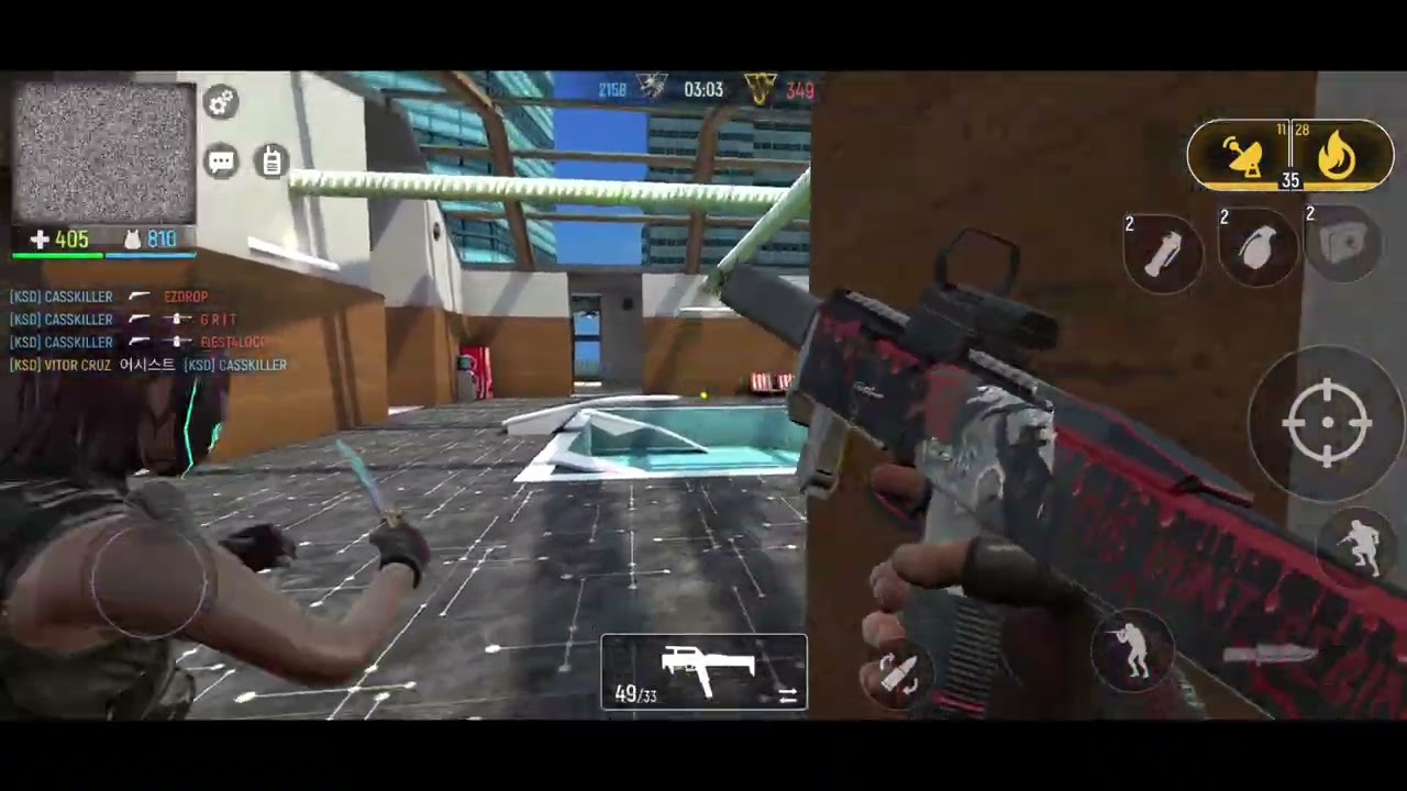 TDM🤝with casskiller and MAGPUL FMG 💥 |MODERN OPS - Gameplay