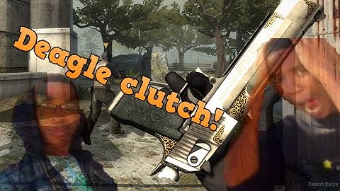 CSGO: 1v3 Deagle Clutch on Mirage!