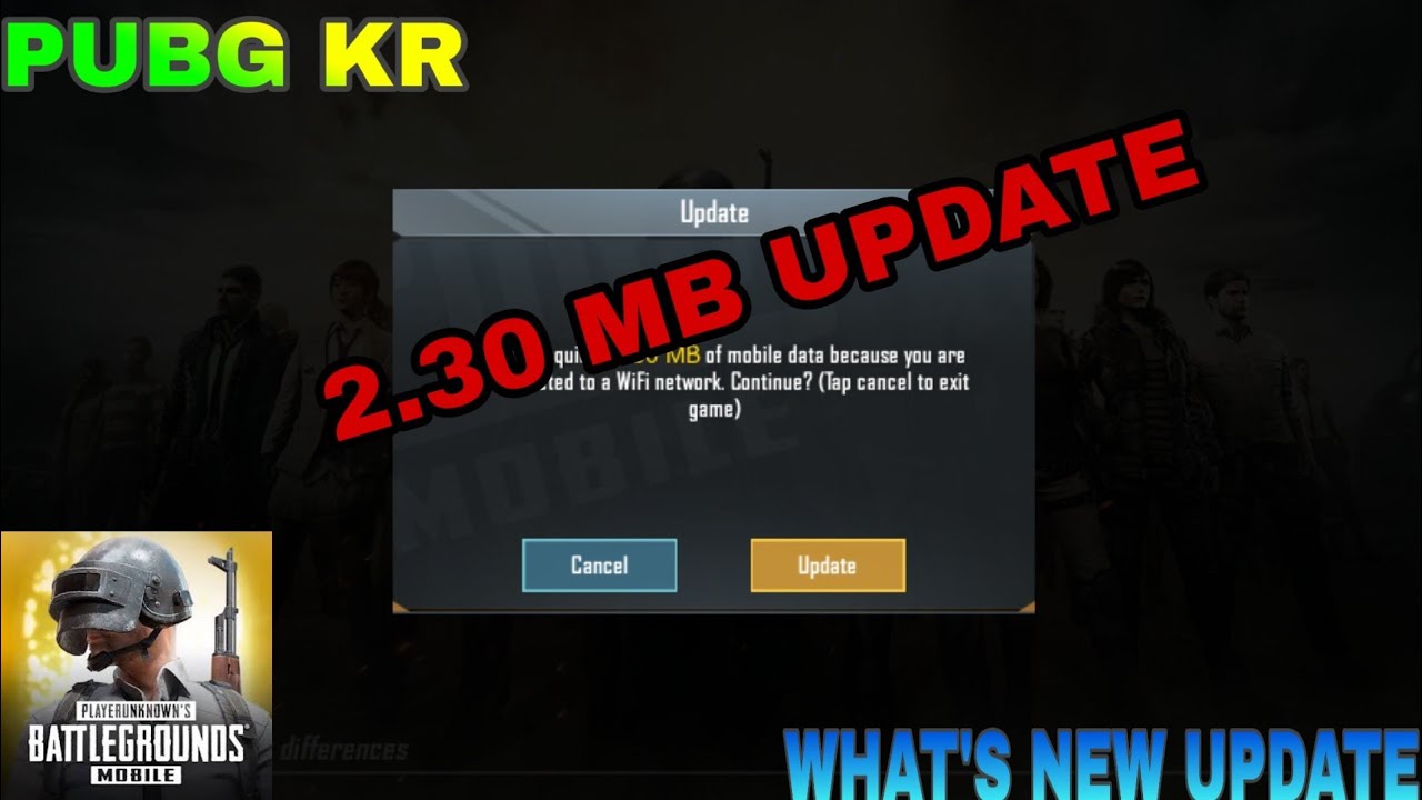 WHAT'S NEW UPDATE IN PUBG MOBILE KR VERSION YouTube